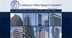 Desktop Screenshot of brownofficerealty.com